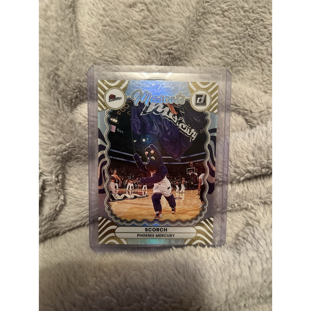 2025 Panini Donruss WNBA Mascots SSP Scorch Phoenix Mercury Case Hit Card Ball